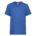 Bleu royal - Front - Fruit Of The Loom - T-Shirt à manches courtes - Enfant (Lot de 2)