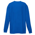 Bleu royal - Back - Fruit Of The Loom - T-Shirt à manches longues - Enfant unisexe (Lot de 2)