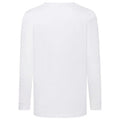Blanc - Back - Fruit Of The Loom - T-Shirt à manches longues - Enfant unisexe (Lot de 2)