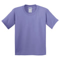 Violet - Front - Gildan - T-Shirt - Enfant unisexe