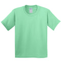 Vert menthe - Front - Gildan - T-Shirt - Enfant unisexe