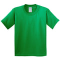 Vert irlandais - Front - Gildan - T-Shirt doux - Enfant (Lot de 2)