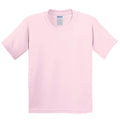 Rose clair - Front - Gildan - T-Shirt doux - Enfant (Lot de 2)