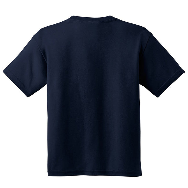 Bleu marine - Back - Gildan - T-Shirt doux - Enfant (Lot de 2)