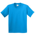 Saphir - Front - Gildan - T-Shirt doux - Enfant (Lot de 2)