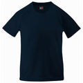Bleu marine - Front - Fruit Of The Loom - T-shirts SPORT - Enfants