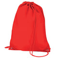 Rouge vif - Front - Sac de gym Quadra - 7 litres (Lot de 2)