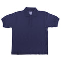 Bleu marine - Front - B&C Safran - Polo 100% coton - Enfant unisexe (Lot de 2)