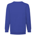 Bleu royal - Back - Fruit Of The Loom - Sweatshirt - Enfant unisexe (Lot de 2)