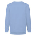 Bleu ciel - Back - Fruit Of The Loom - Sweatshirt - Enfant unisexe (Lot de 2)