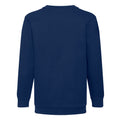 Bleu marine - Back - Fruit Of The Loom - Sweatshirt - Enfant unisexe (Lot de 2)