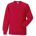 Rouge - Front - Jerzees Schoolgear - Sweatshirt - Enfant (Lot de 2)