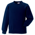 Bleu marine - Front - Jerzees Schoolgear - Sweatshirt - Enfant (Lot de 2)