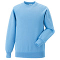 Bleu ciel - Front - Jerzees Schoolgear - Sweatshirt - Enfant (Lot de 2)