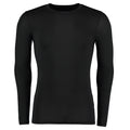 Noir - Front - Gamegear® Warmtex - T-shirt thermique à manches longues - Homme