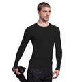 Noir - Side - Gamegear® Warmtex - T-shirt thermique à manches longues - Homme