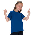 Bleu roi vif - Back - T-shirt classique uni Jerzees Schoolgear pour enfant (Lot de 2)