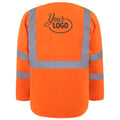 Orange haute visibilité - Back - Yoko Executive - Veste de sécurité haute visibilité à manches longues - Homme (Lot de 2)
