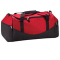 Rouge-Noir - Front - Sac de sport Quadra Teamwear - 55 litres (Lot de 2)