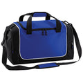 Bleu roi vif-Noir-Blanc - Front - Sac de sport Quadra Teamwear Locker - 30 litres (Lot de 2)