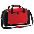 Rouge-Noir-Blanc - Front - Sac de sport Quadra Teamwear Locker - 30 litres (Lot de 2)