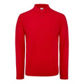 Rouge - Front - B&C - Polos ID.001 - Homme