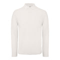Blanc - Front - B&C - Polos ID.001 - Homme
