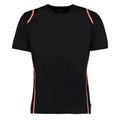 Noir-Orange fluorescent - Front - Gamegear Cooltex - T-shirt - Homme