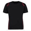 Noir-Rouge - Front - Gamegear Cooltex - T-shirt - Homme