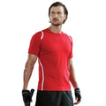 Rouge-Blanc - Back - Gamegear Cooltex - T-shirt - Homme