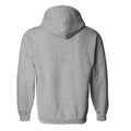 Gris sport - Back - Sweatshirt à capuche Gildan pour homme