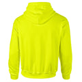 Vert sécurité - Back - Sweatshirt à capuche Gildan pour homme