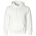 Blanc - Front - Sweatshirt à capuche Gildan pour homme