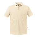 Beige - Front - Russell - Polo manches courtes - Homme