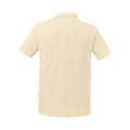 Beige - Back - Russell - Polo manches courtes - Homme