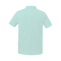 Bleu clair - Side - Russell - Polo manches courtes - Homme