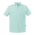 Bleu clair - Front - Russell - Polo manches courtes - Homme