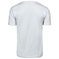 Blanc - Back - Tee Jays - T-shirt LUXURY - Homme
