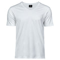 Blanc - Front - Tee Jays - T-shirt LUXURY - Homme