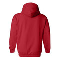 Rouge - Back - Gildan - Sweatshirt à capuche - Unisexe