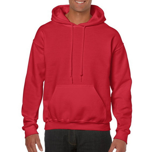 Rouge - Side - Gildan - Sweatshirt à capuche - Unisexe