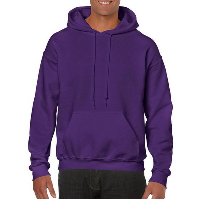 Violet foncé - Side - Gildan - Sweatshirt à capuche - Unisexe