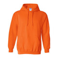 Orange néon - Front - Gildan - Sweatshirt à capuche - Unisexe