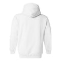 Blanc - Back - Gildan - Sweatshirt à capuche - Unisexe