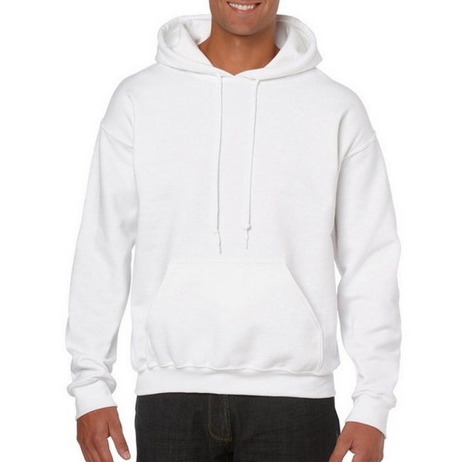Blanc - Side - Gildan - Sweatshirt à capuche - Unisexe