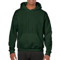 Vert foncé - Side - Gildan - Sweatshirt à capuche - Unisexe