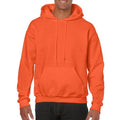Orange - Side - Gildan - Sweatshirt à capuche - Unisexe
