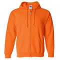Orange fluo - Front - Gildan - Sweatshirt - Homme