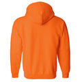 Orange fluo - Back - Gildan - Sweatshirt - Homme