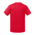 Rouge - Back - Russell - T-shirt - Enfant